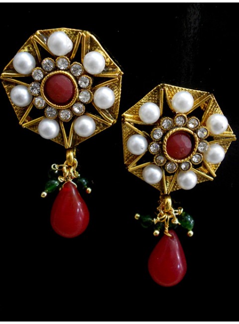 Polki Earrings